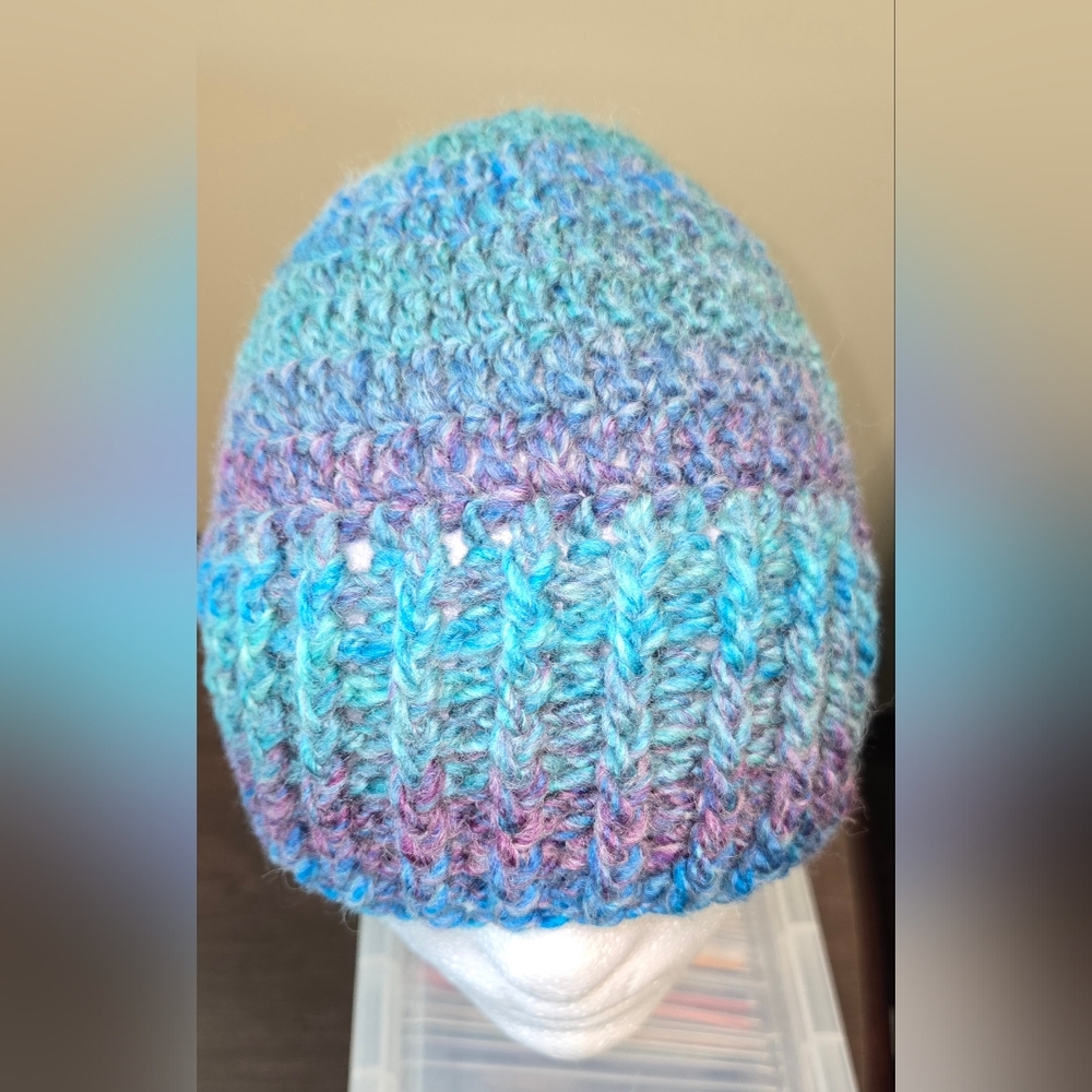 Handmade Multicolor Crochet Beanie